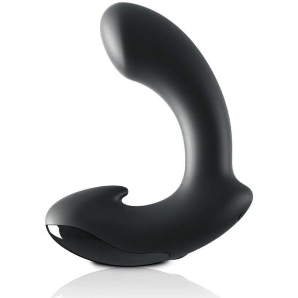 SIR RICHARDS - BLACK SILICONE P-POINT PROSTATE MASSAGER 3